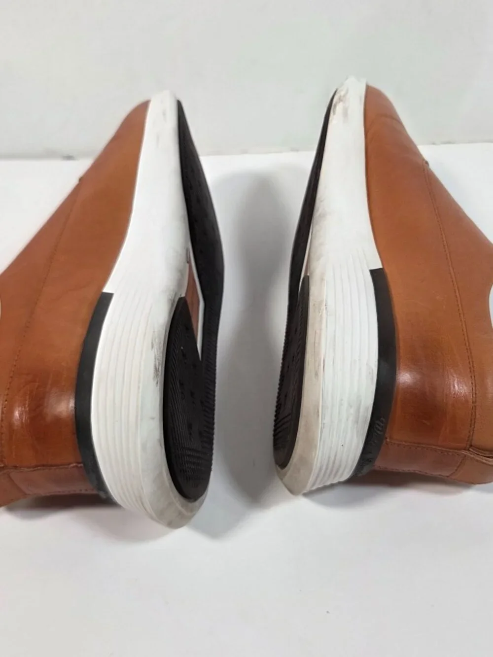 Wolf & Shepherd Crossover Longwing Brown Leather Shoes 8.5 Quiet Luxury